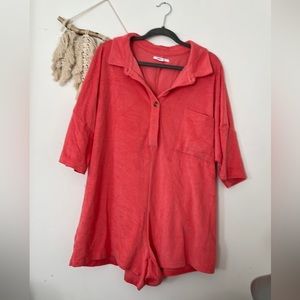 O’Neil Terry shorty romper